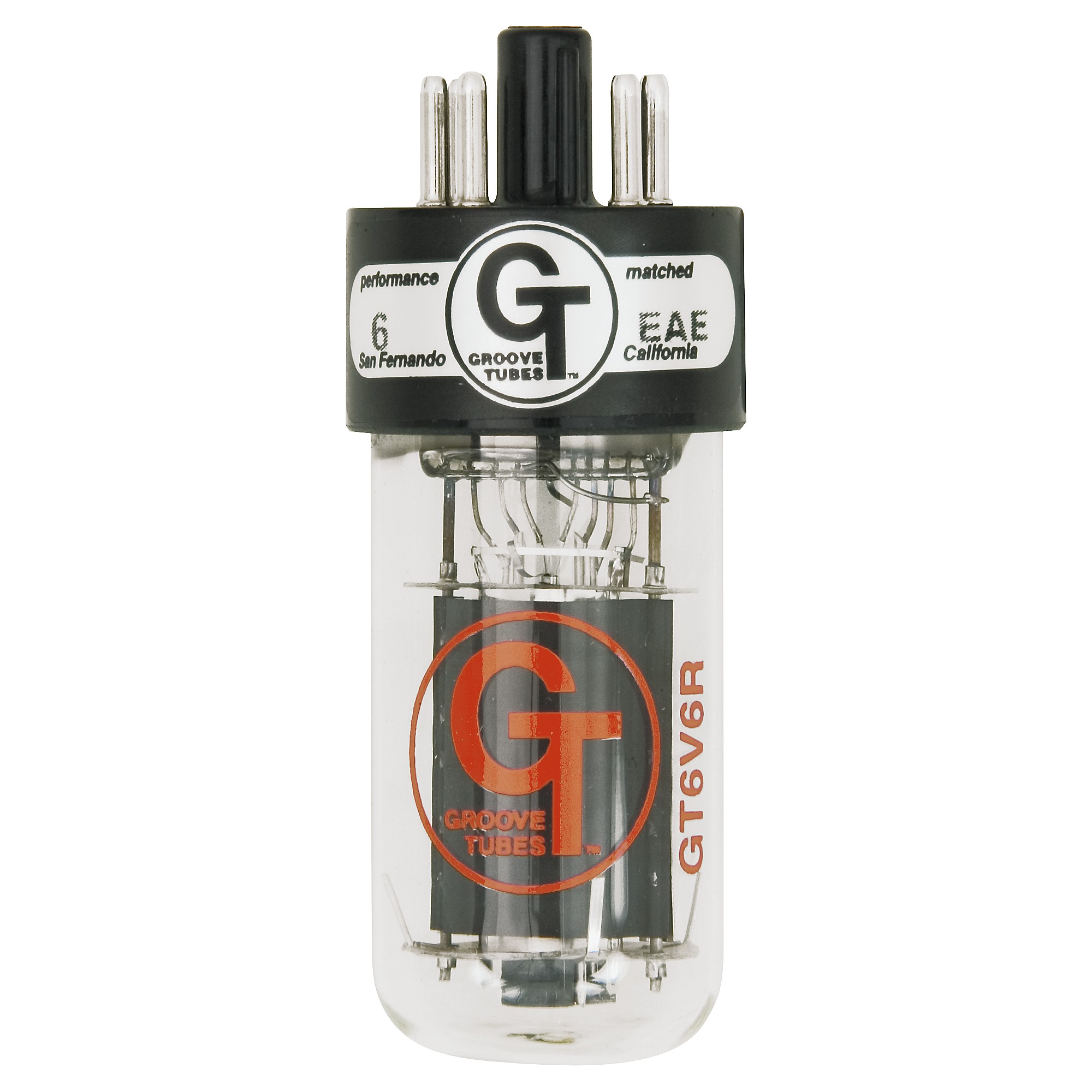 Groove Tubes Gold Series GT-6V6-R Matched Power Tubes Medium (4-7