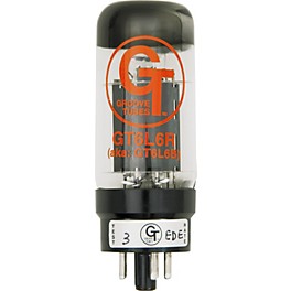 Groove Tubes Gold Series GT-6L6-R Matched Power Tubes Medium (4-7 GT Rating) Duet