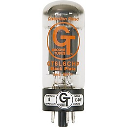 Groove Tubes Gold Series GT-6L6-CHP Matched Power Tubes Low (1-3 GT Rating) Duet