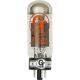 Groove Tubes Gold Series GT-6L6-S Matched Power Tubes Low (1-3 GT Rating) Duet