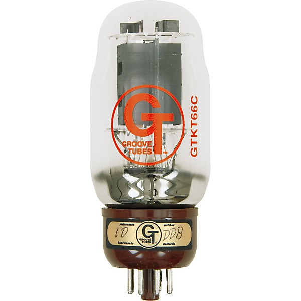 Groove Tubes Gold Series GT-KT66-C Matched Power Tubes High (8-10 GT Rating) Quartet