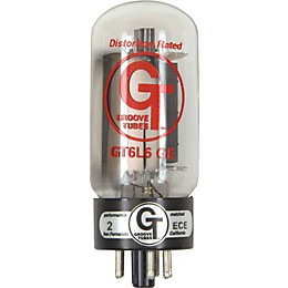 Groove Tubes Gold Series GT-6L6-GE Matched Power Tubes Medium (4-7Rating) Duet