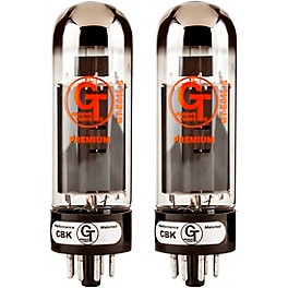 Groove Tubes Gold Series GT-E34L-S Matc... Groove Tubes Gold Series GT-E34L-S Matched Power Tubes Medium (4-7 GT Rating) Duet