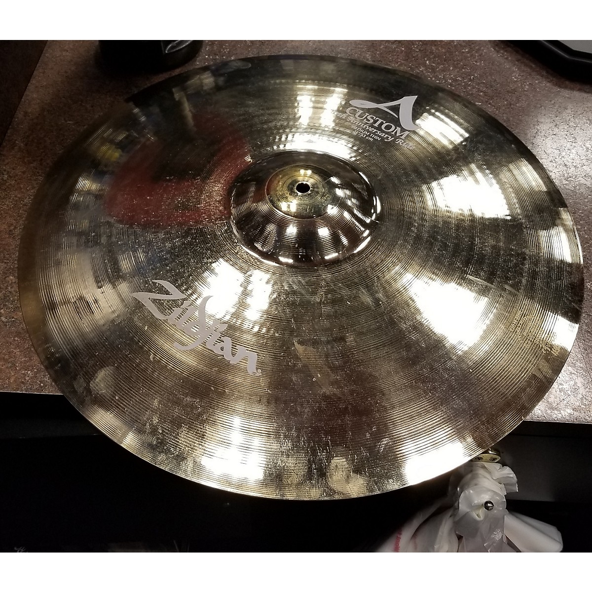 Used Zildjian 21in A Custom 20th Anniversary Ride Cymbal | Guitar Center