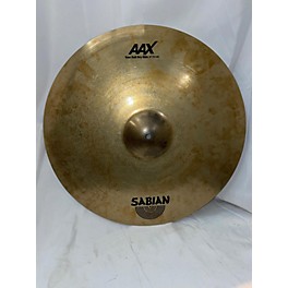Used SABIAN 21in AAX Raw Bell Dry Ride Cymbal