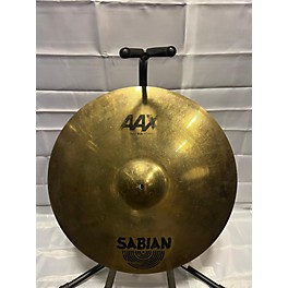 Used SABIAN 21in AAX Stage Ride Cymbal