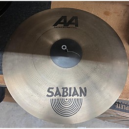 Used SABIAN 21in Aa Raw Bell Ride Cymbal