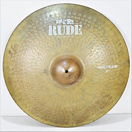 Used Paiste 21in Rude Classic Crash Ride Cymbal
