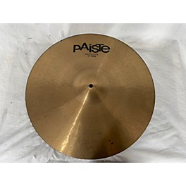 Used Paiste 21in Signature Prototype Ride Cymbal