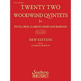 Southern 22 Woodwind Quintets - New Edition (Woodwind Quintet) Southern Music Series Softcover