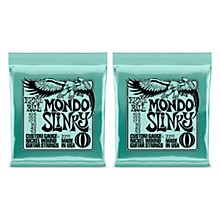 Ernie Ball 2211 Mondo Slinky Nickel Wound Electric Guitar Strings 2-Pack