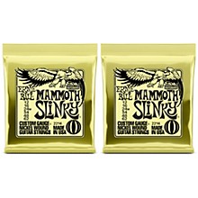 Ernie Ball 2214 Mammoth Slinky Nickel Wound Electric Guitar Strings (wound G) 2-Pack