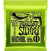2221 Regular Slinky Nickel Wound Electric Guitar Strings - (10-46)