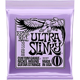 Ernie Ball 2222 Ultra Slinky Nickel Wound Electric Guitar Strings (10-48)
