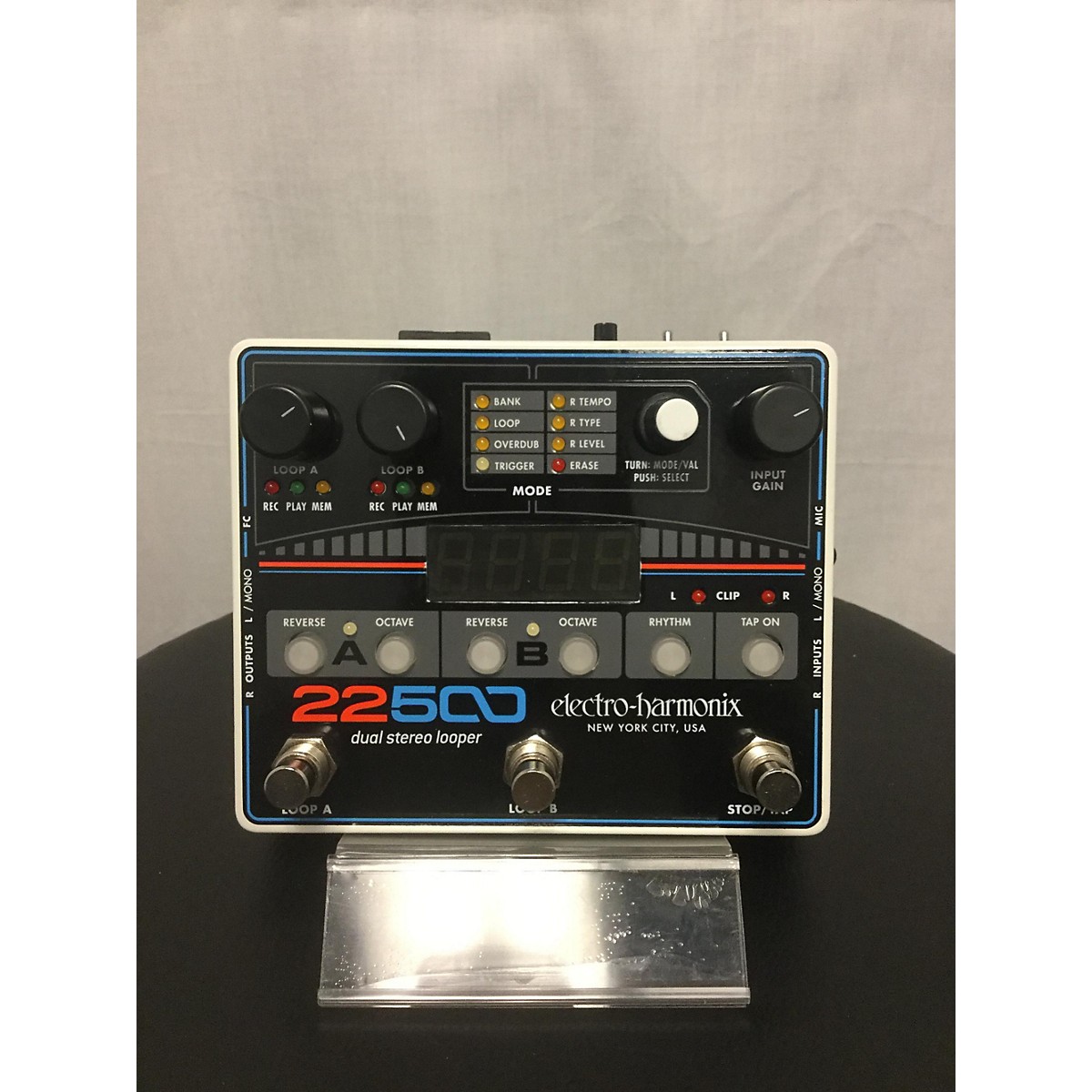 Used ElectroHarmonix 22500 DUAL STEREO LOOPER Pedal Guitar Center