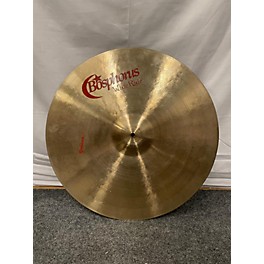 Used Bosphorus Cymbals 22in GROOVE SERIES WIDE RIDE Cymbal