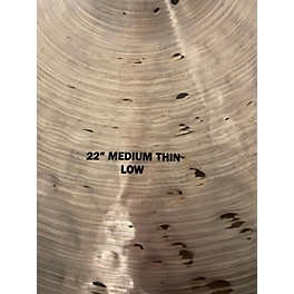 Used Zildjian 22in K Constantinople Medium Thin Low Ride Cymbal