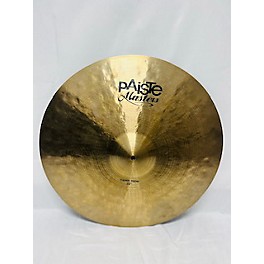 Used Paiste 22in MASTERS DARK RIDE Cymbal