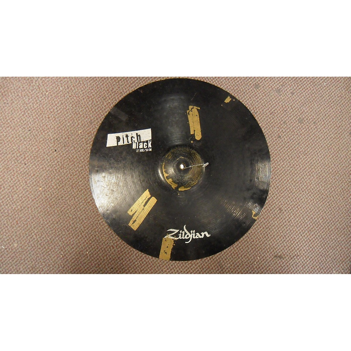 Used Zildjian 22in Pitch Black Cymbal Guitar Center