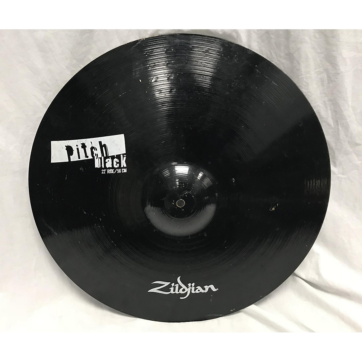 Used Zildjian 22in Pitch Black Ride Cymbal Guitar Center