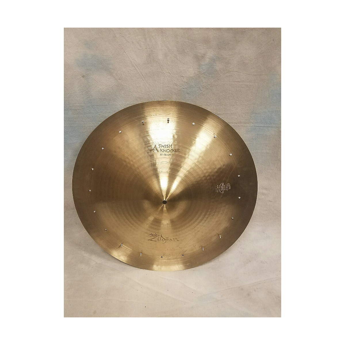 Used Zildjian 22in Swish Knocker With Rivets Cymbal ...