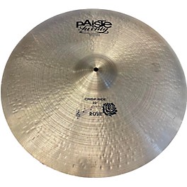 Used Paiste 22in Twenty Masters Collection Crisp Ride Cymbal