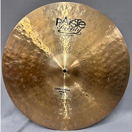 Used Paiste 22in Twenty Masters Collection Dark Crisp Ride Cymbal