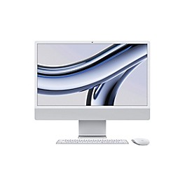 Apple 24-INCH IMAC WITH RETINA 4.5K DISPLAY: APPLE M3 CHIP WITH 8-CORE CPU AND 10-CORE GPU, 512GB SSD - SILVER