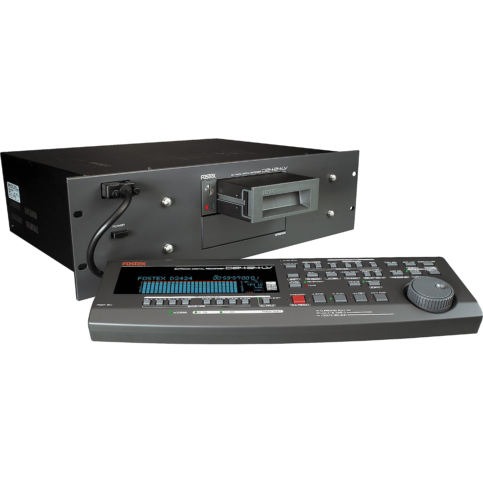 Fostex D2424LV 24トラックレコーダー【値下げしました】 Fostex D2424LV 24-Track Recorder 24-Bit 96kHz | zZounds