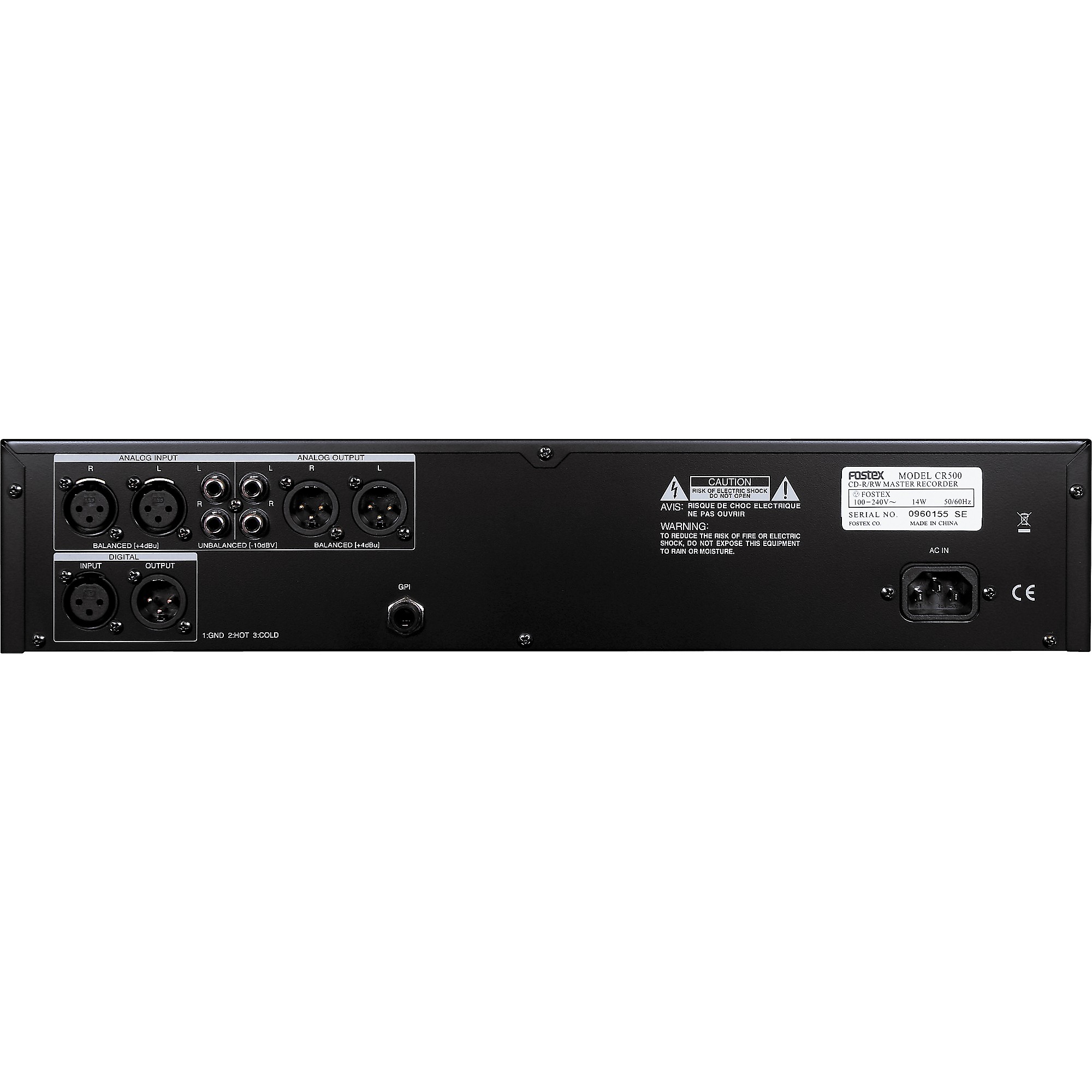 Fostex CR500 CD-R/RW Master Recorder | Guitar Center