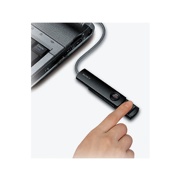 Sony 512MB Micro Vault Fingerprint Access USB Flash Drive 512MB