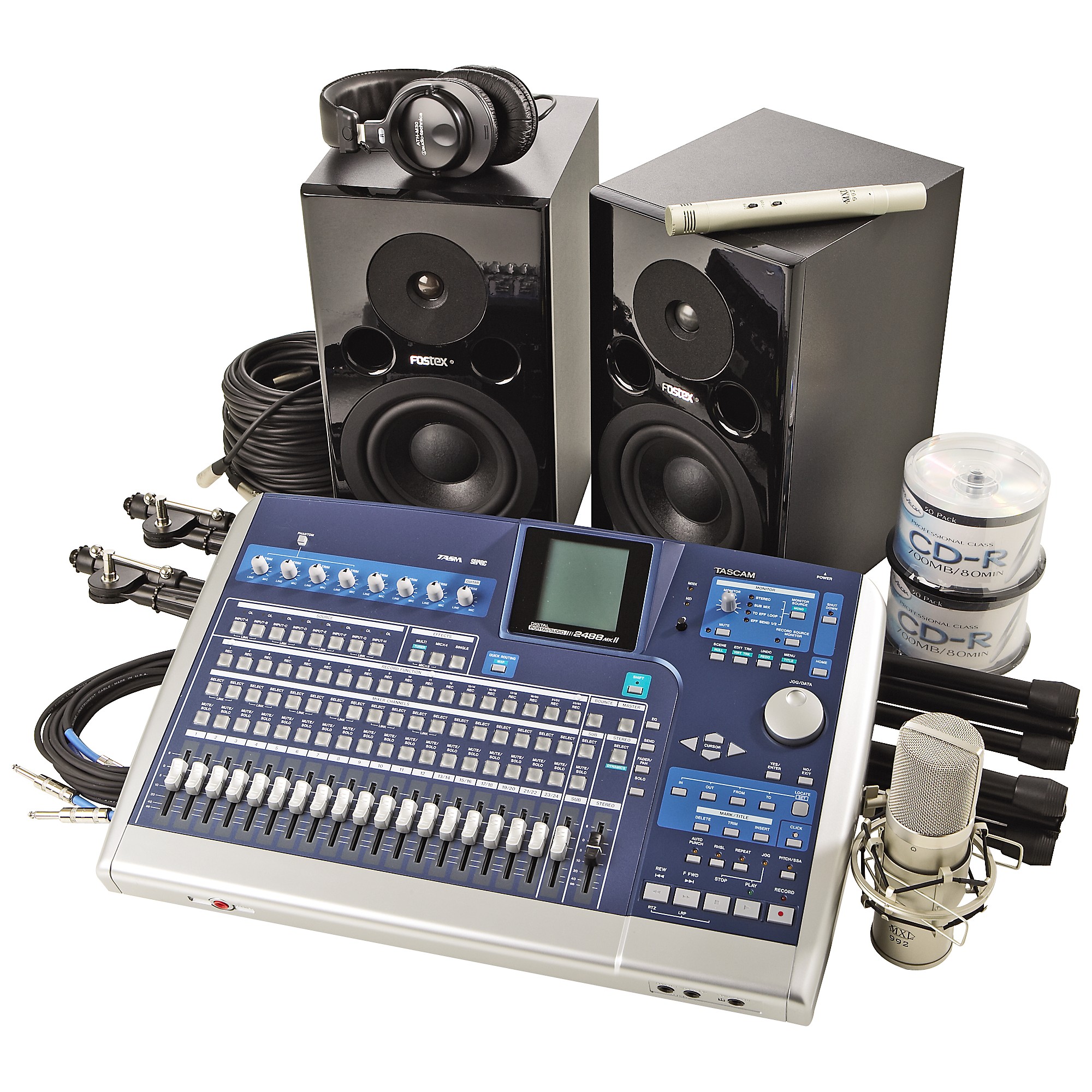 TASCAM 2488MKII Recording Package | Guitar Center