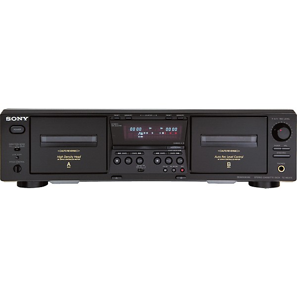 Sony TC-WE475 Dual Cassette Deck | Guitar Center