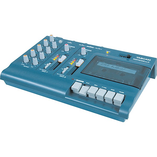 TASCAM PORTA 02 mkII マルチトラックレコーダー TASCAM Porta 02 MKII Portastudio Blue | Guitar Center