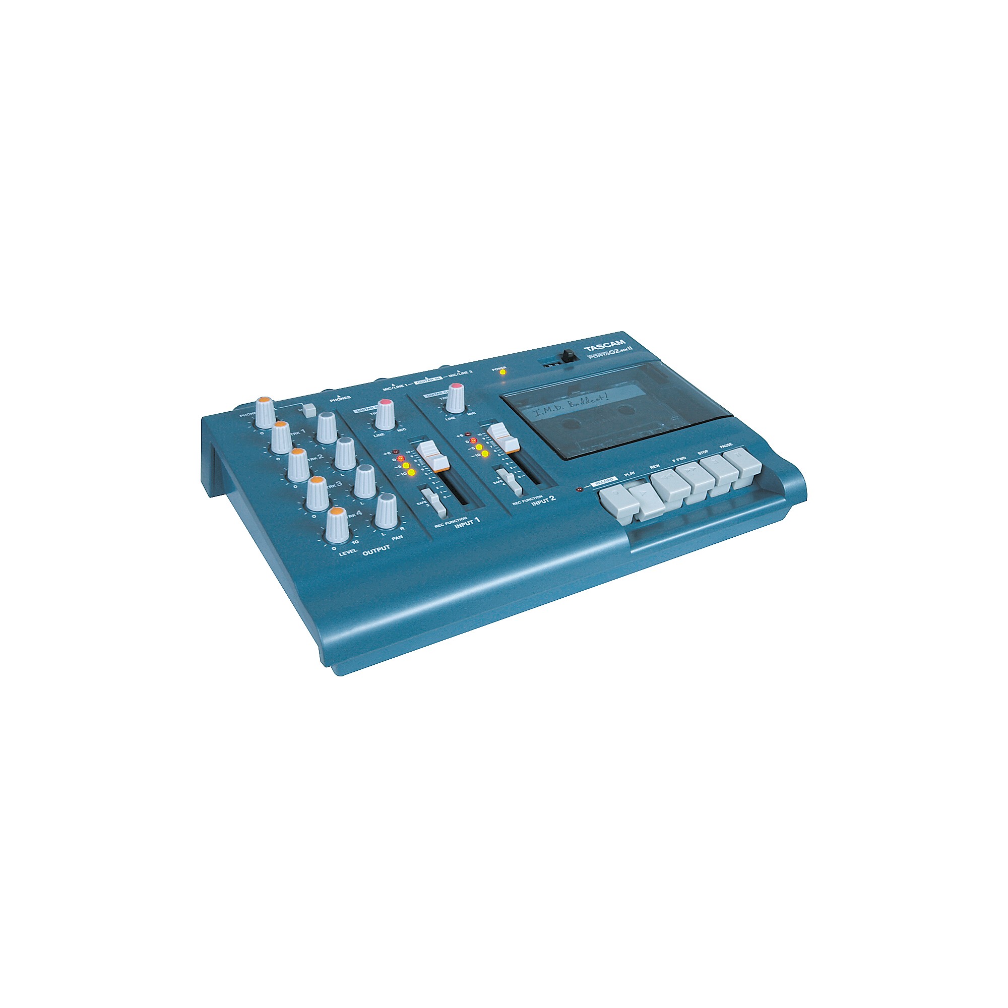 TASCAM Porta 02 MKII Portastudio Blue | Guitar Center
