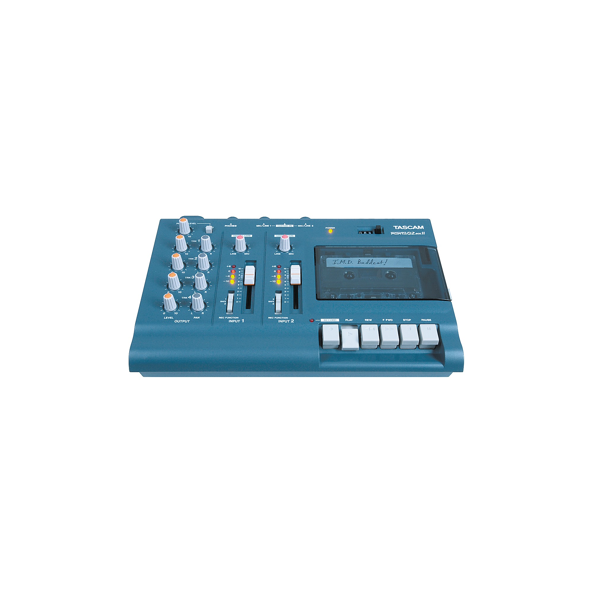 TASCAM Porta 02 MKII Portastudio Blue | Guitar Center