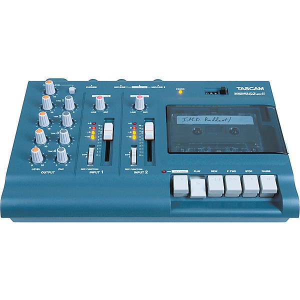 TASCAM Porta 02 MKII Portastudio Blue | Guitar Center
