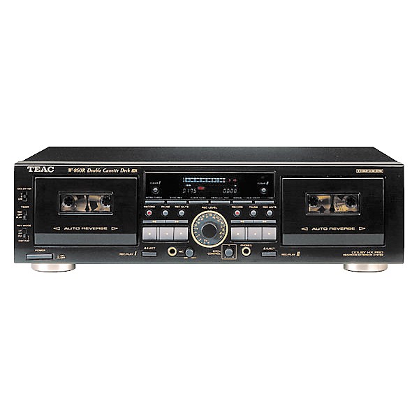 TEAC W-860R Double Auto-Reverse Cassette Deck