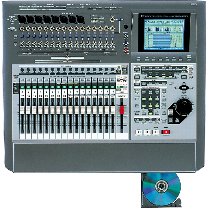 Restock Roland VS-2480CD 24-Track Digital Studio with Built-In CD