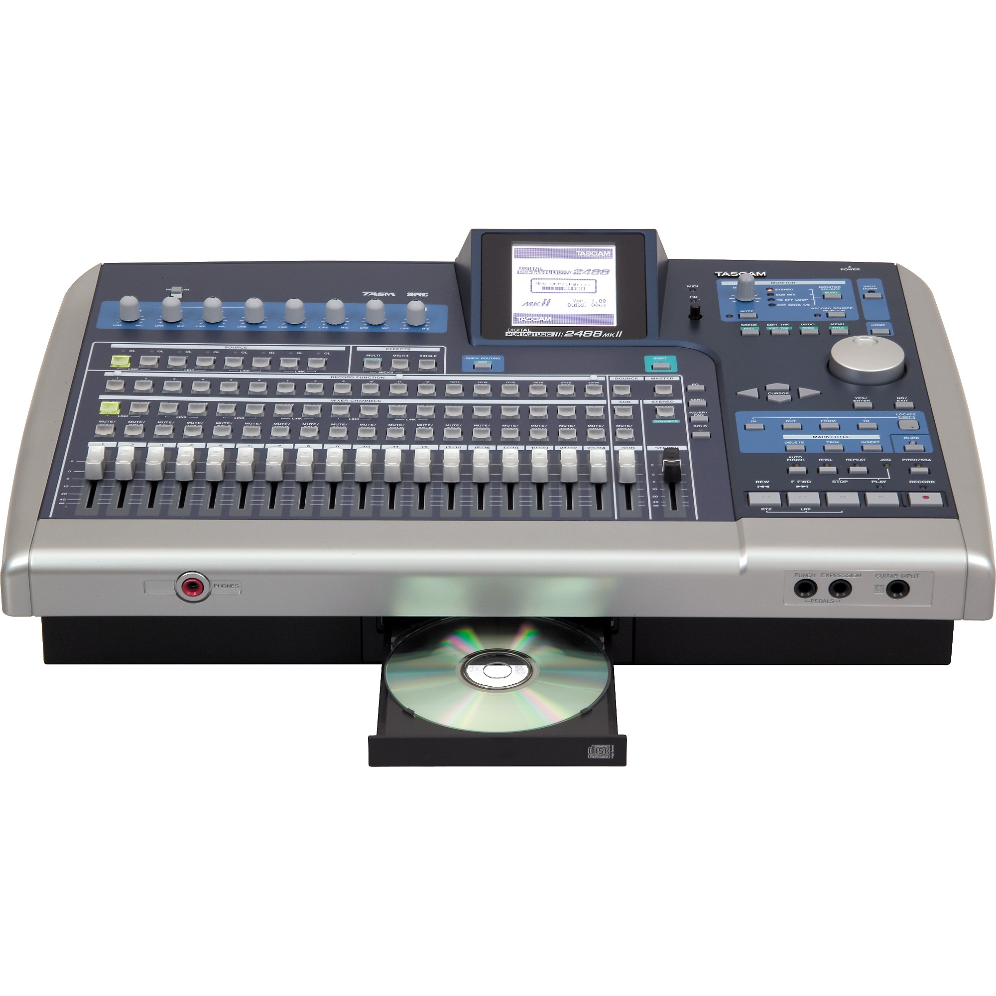 2488MKII | 24-track, 24-bit Recording Workstation | TASCAM