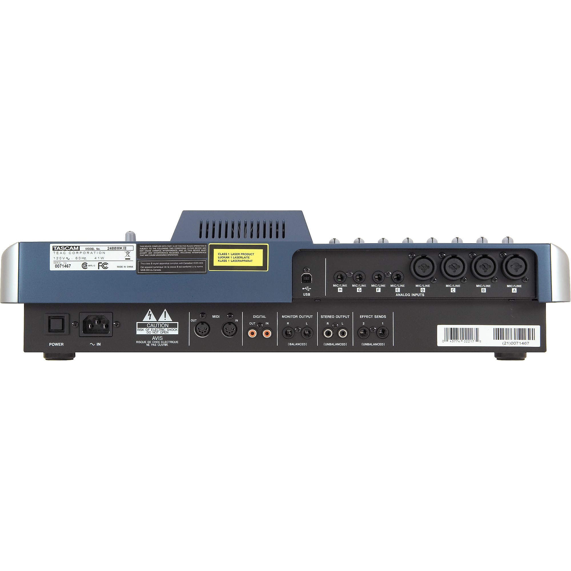 Open Box TASCAM 2488mkII 24-Track Digital Portastudio