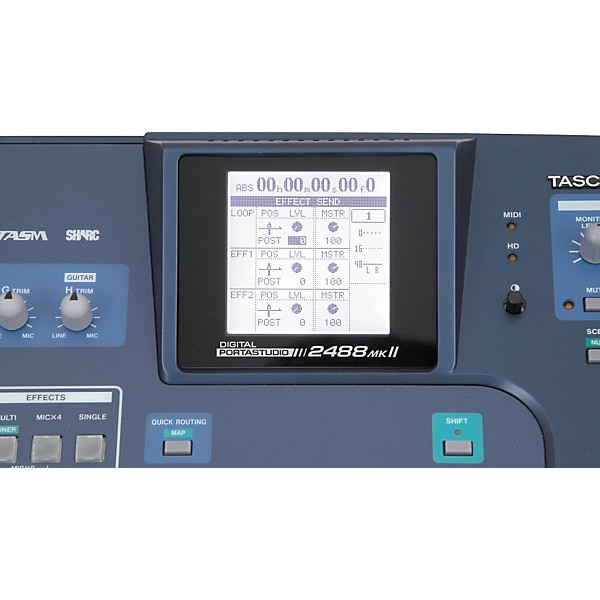 Open Box TASCAM 2488mkII 24-Track Digital Portastudio