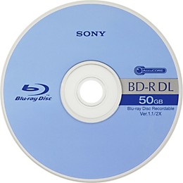 Sony 50GB BD-R Dual Layer Blu-ray Recordable Disc