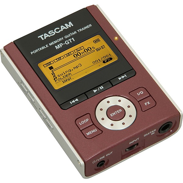 Restock TASCAM MP-GT1 Portable MP3 Guitar Trainer
