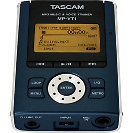 Restock TASCAM MP-VT1 Portable MP3 Vocal Trainer