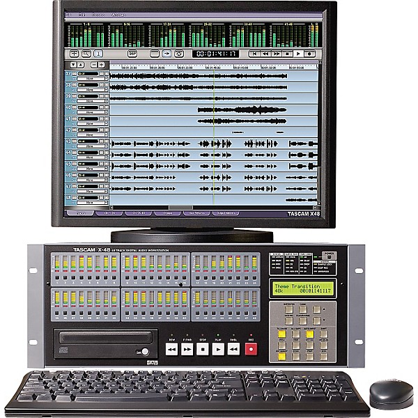 Restock TASCAM X-48 48-Track Hybrid Hard Disk Workstation | Guitar