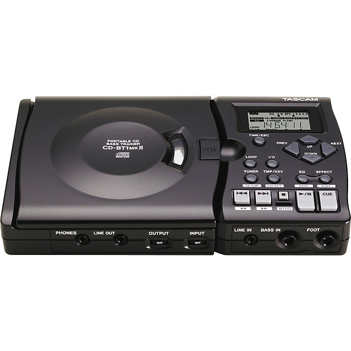 ☆ TASCAM PORTABLE CD BASS TRAINER CD-BT2