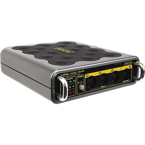 Open Box Tapco Link.MIDI 4x4 USB Midi Interface Level 1