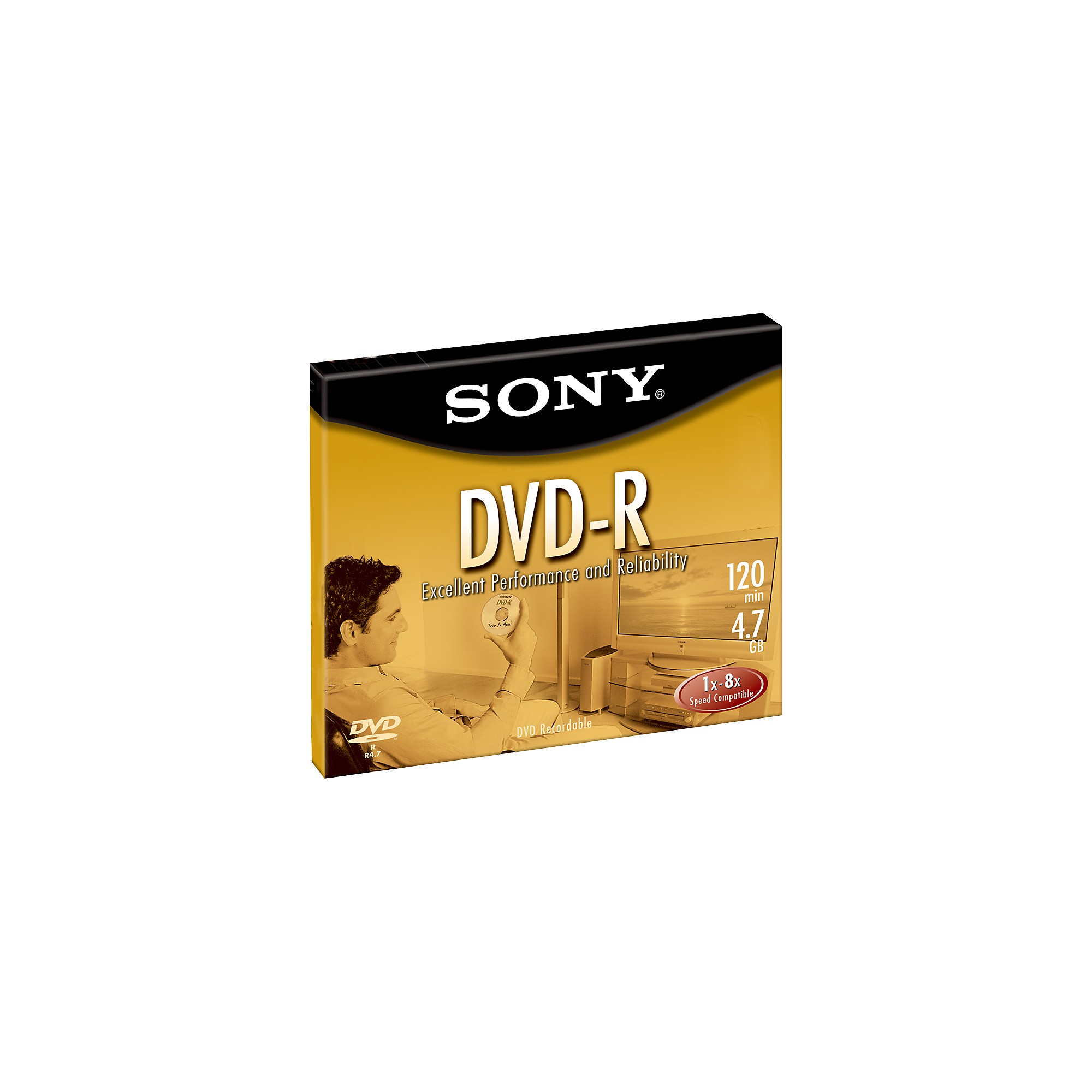 Sony DVD-R 4X Recordable Single DVD Disc 4.7GB | Guitar Center