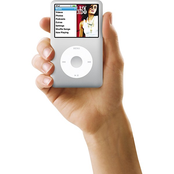 Apple iPod Classic 160GB 160 GB Silver | Guitar Center